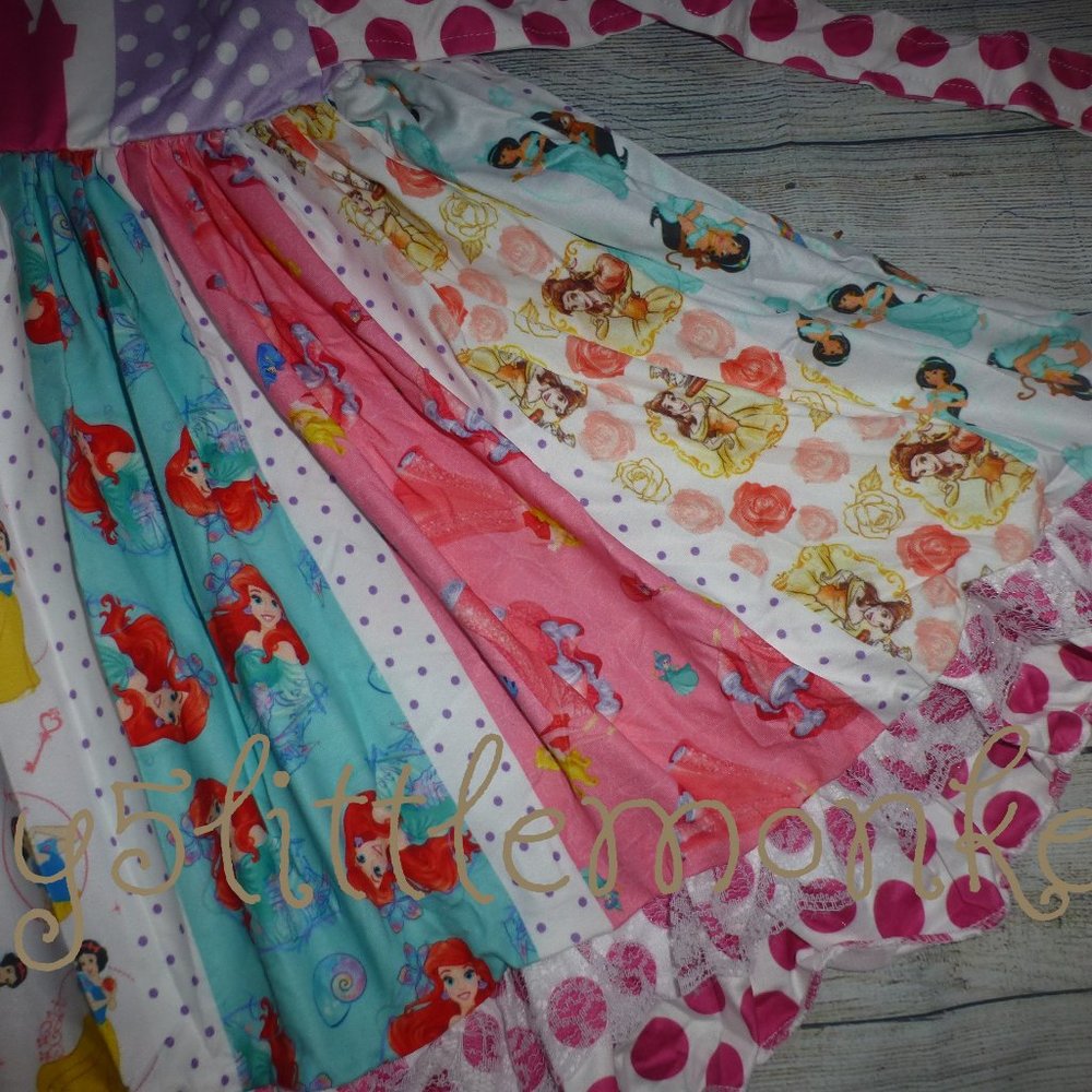 Disney Princess Girls Boutique Twirl Dress - Picture 4 of 5